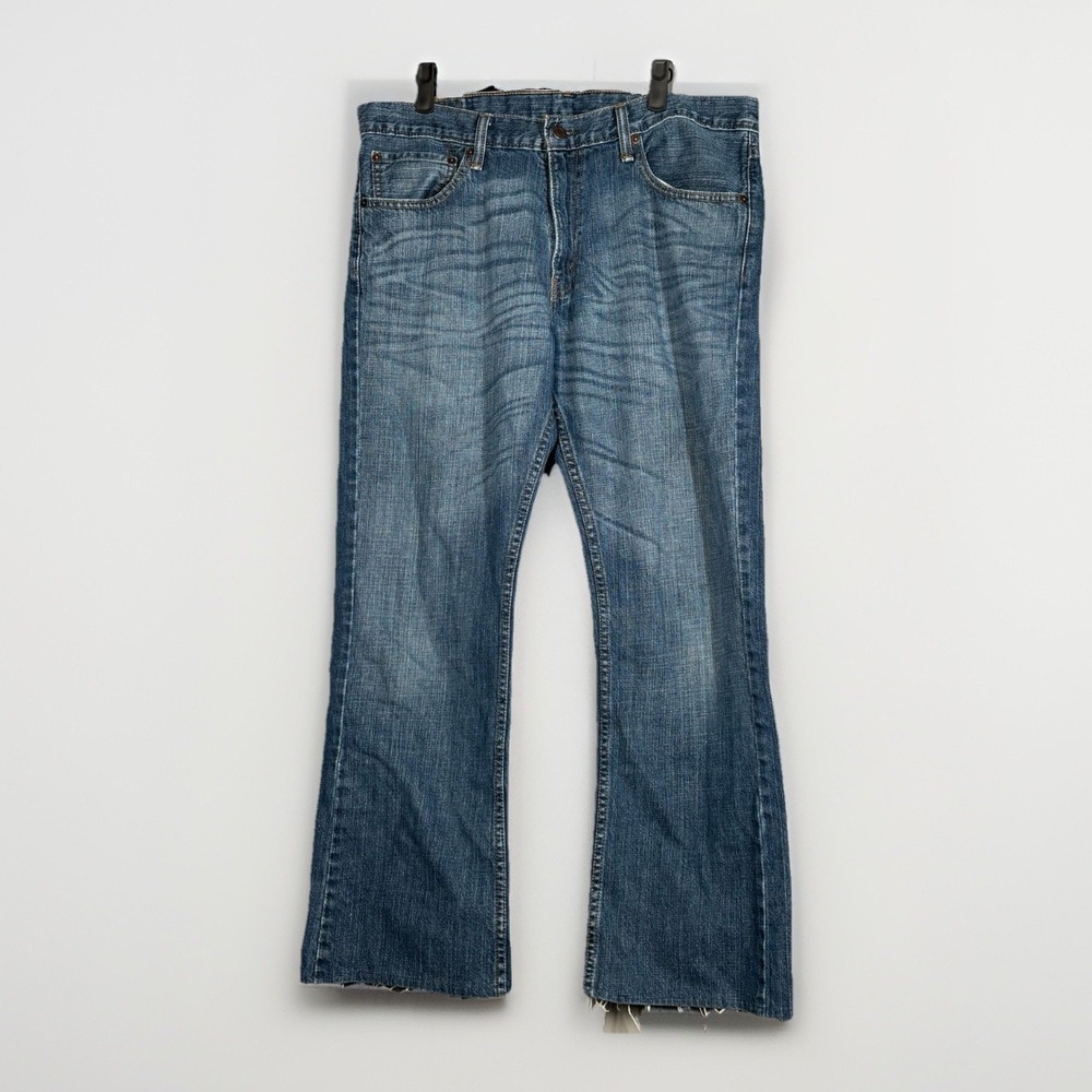 Levi's 527 Jeans Men's W40 L32 Blue Bootcut Denim Classic Fit Casual Wear